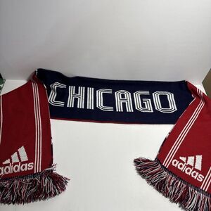 Chicago Fire FC Soccer Team 56" Knit Winter Scarf